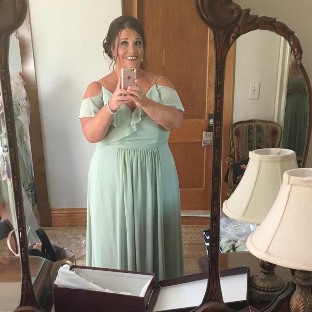Sage Morilee Formal dress